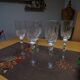 Six crystal champagne flutes signed Cristalleries de Lorraine, Charlotte model