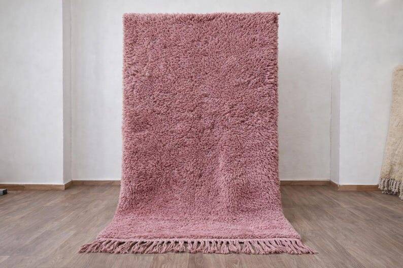 Traditional handmade pure wool Berber rug 1.5/2.5 m