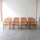 Set of 8 'King series' dining chairs by Rud Thygesen & Johnny Sørensen