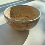 Large handmade stoneware bowl - unique piece