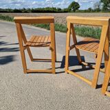 Set of 4 Vintage Folding Chairs