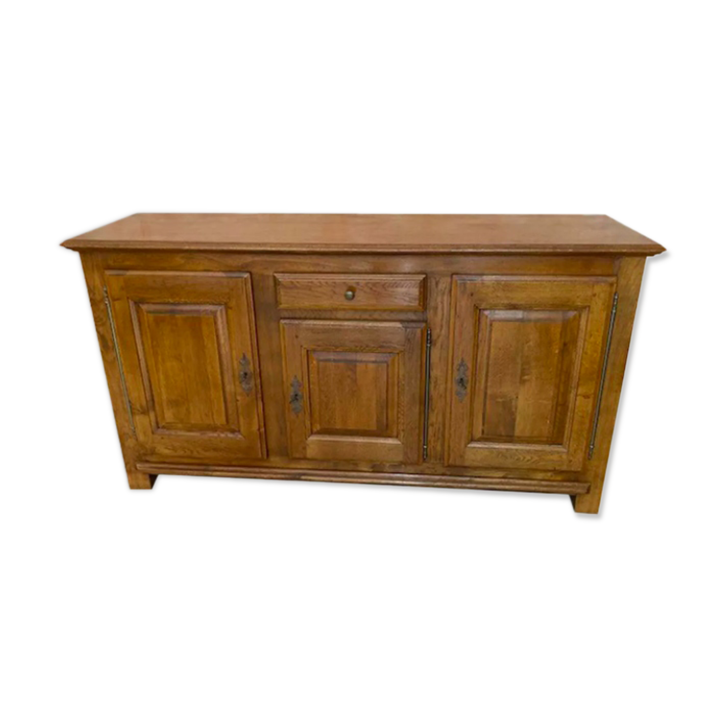 Buffet 3 doors in solid chene