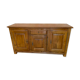 Buffet 3 doors in solid chene