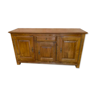 Buffet 3 doors in solid chene