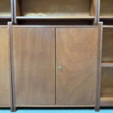 Vintage teak library from the 1960s.
