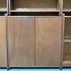 Vintage teak library from the 1960s.