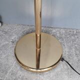1980s gold metal lamppost