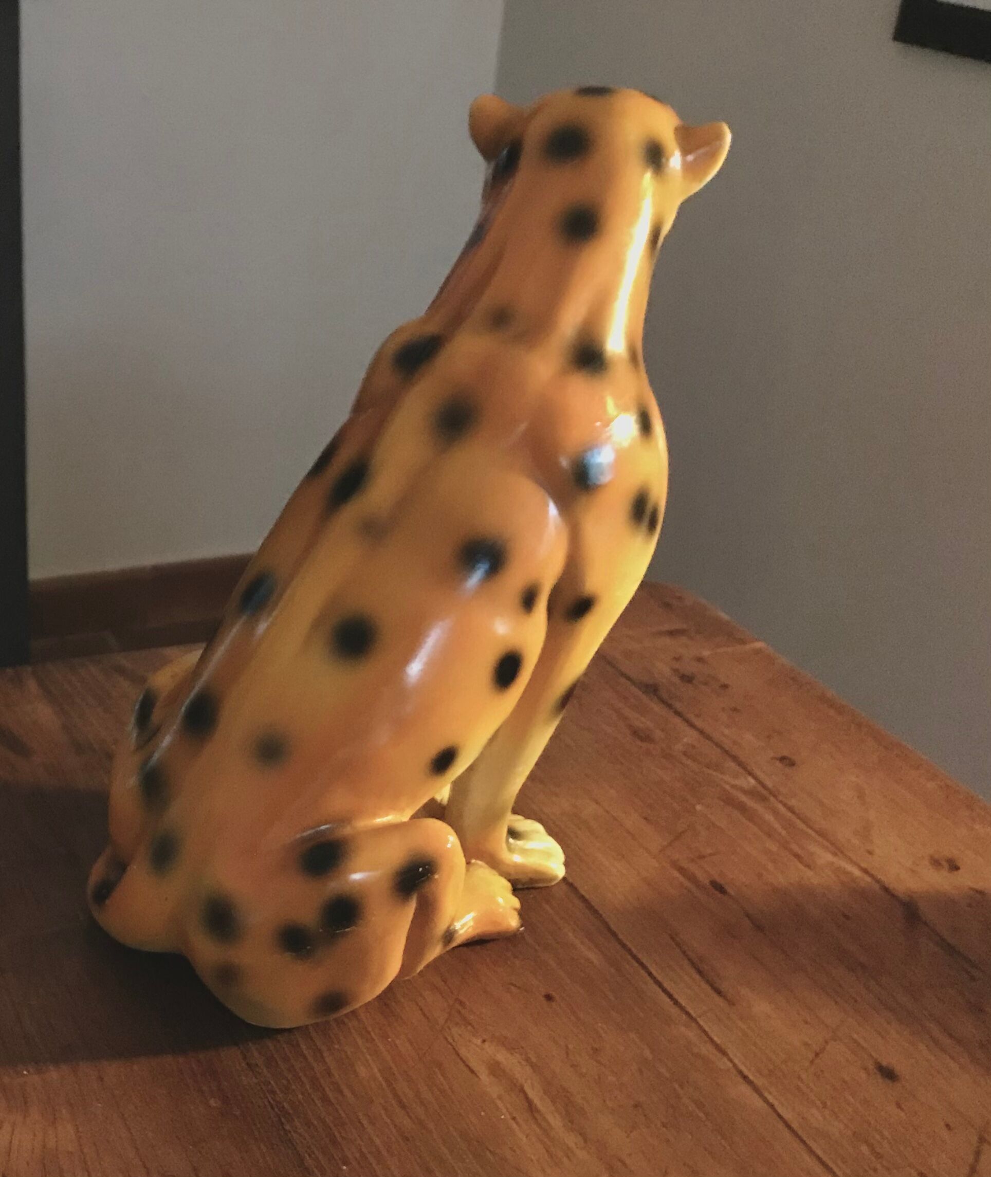 Ceramic leopard, 70s