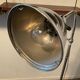 Medical or workshop floor lamp from the 1950s-60s in chrome metal.