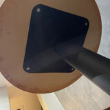 Set of high Ikea bistro table and its 2 stools