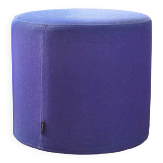 Blue pouf