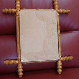 Antique barber mirror