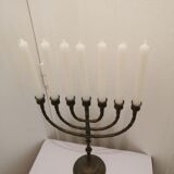 Hebreu worship candlestick menorah hanukkia 7 branches