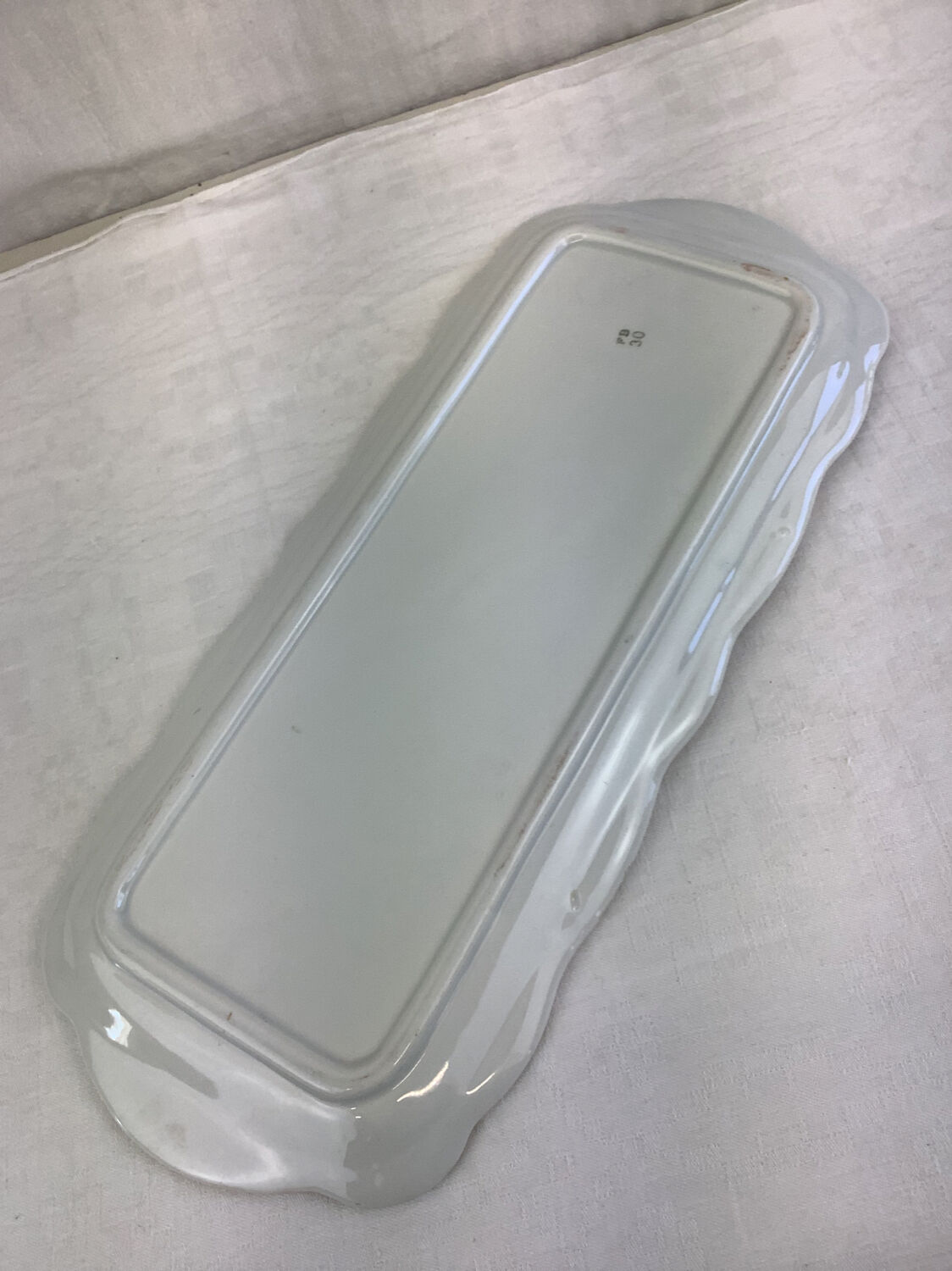 Porcelain cake dish France Badonviller
