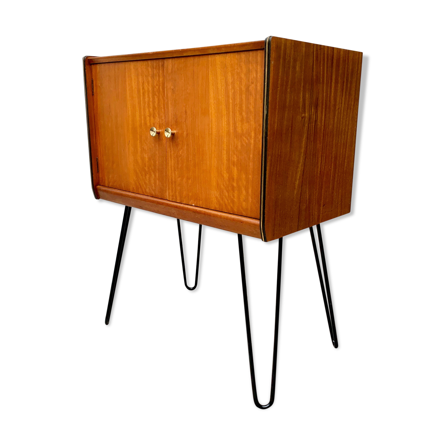 Buffet pour disques vintage