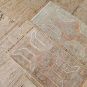 Set of 2 vintage handmade Turkish rugs 52x95 cm
