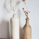 Enamelled stoneware bottle pont des vernes