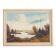 Painting „The Autumn Pond”, Scandinavian design, 1970s