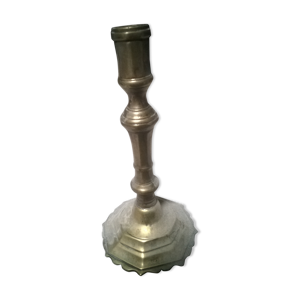 bougeoir en bronze doré