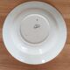 Vintage round half-porcelain dish