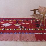 Moroccan Red Rug - 302 x 202 cm
