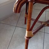 rattan armchair