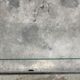 Shelf on chromed metal legs and glass tops 1970