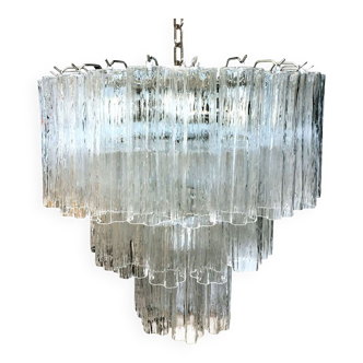 Clear “tronchi” murano glass chandelier d60-3l