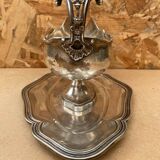 Ancien saucière en métal argenté ustensile cuisine vintage
