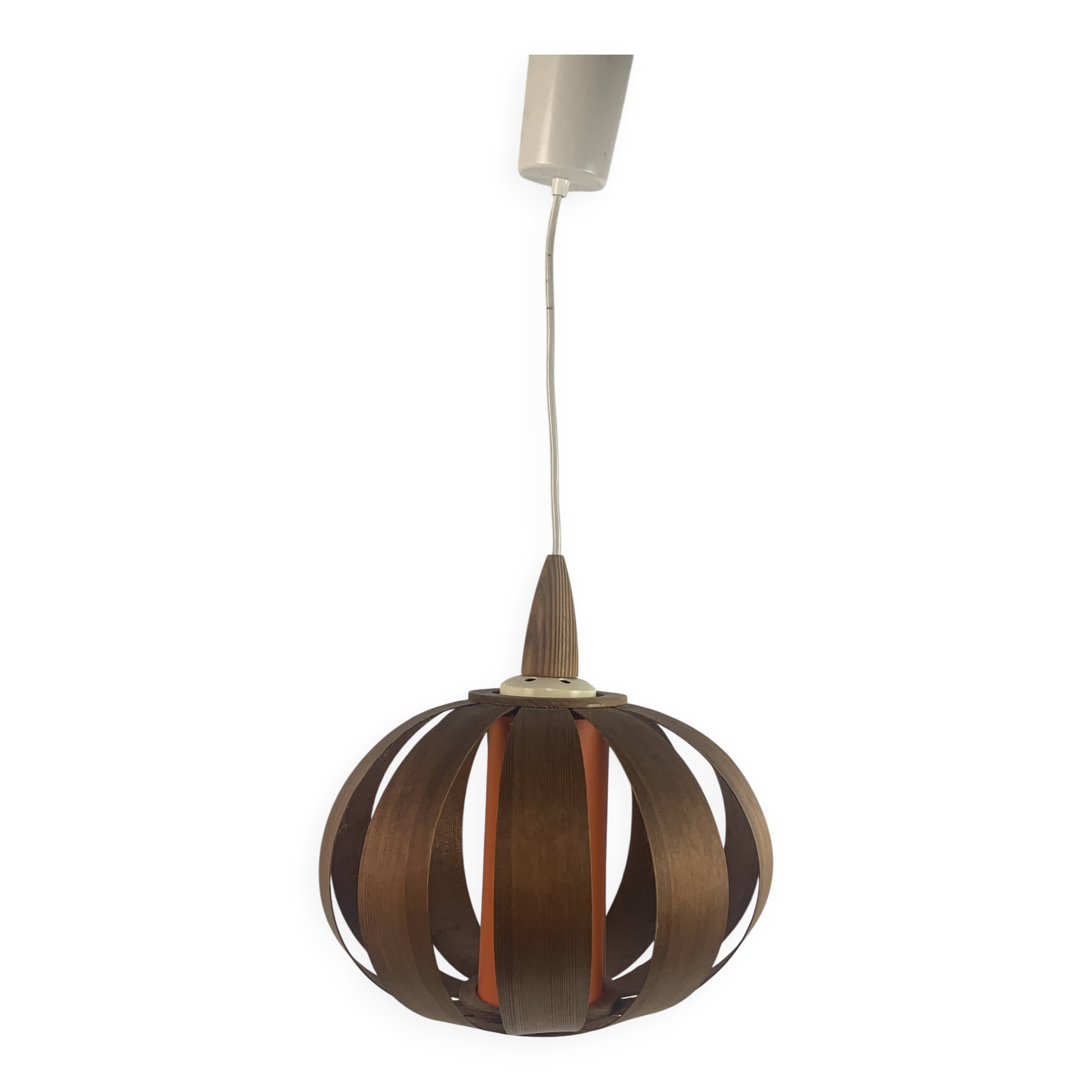 Pendentif champignon OVNI de l'ère spatiale du milieu du siècle, style Hans Agne Jakobsson