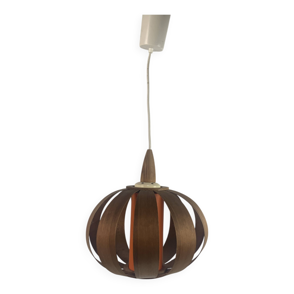 Pendentif champignon OVNI de l'ère spatiale du milieu du siècle, style Hans Agne Jakobsson
