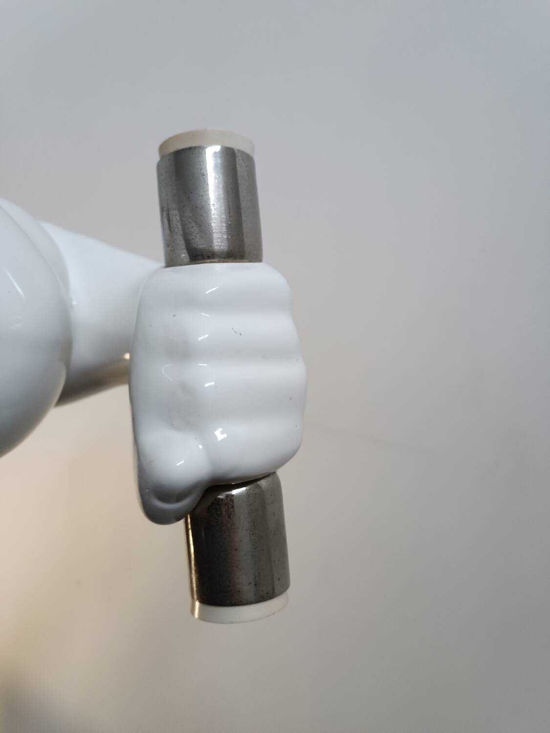 Dumbbell wall light by JC Peiré 1980s