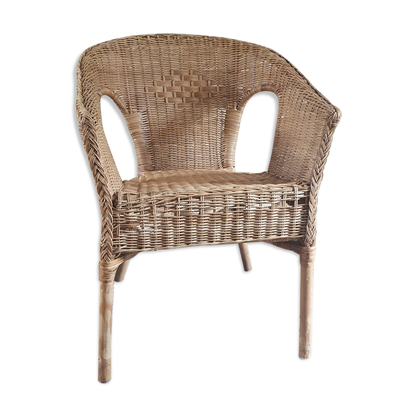 Fauteuil en rotin