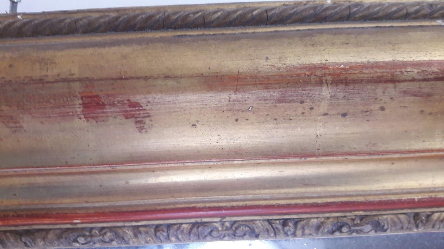 Gold foil mirror 90x78