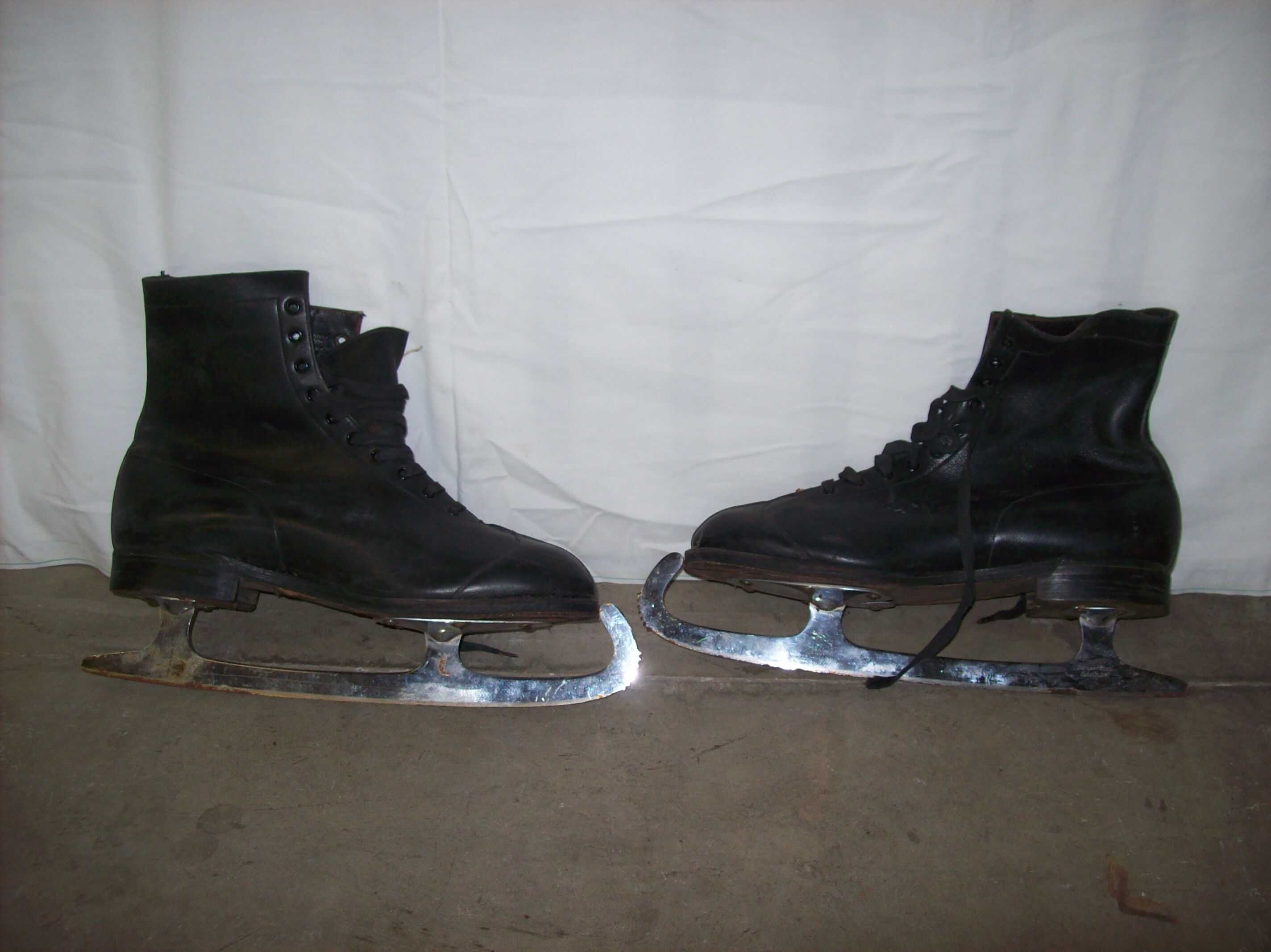 A former ice skates
