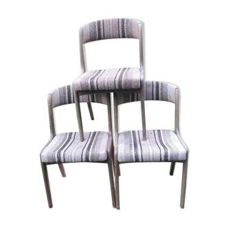 Set of three self chairs