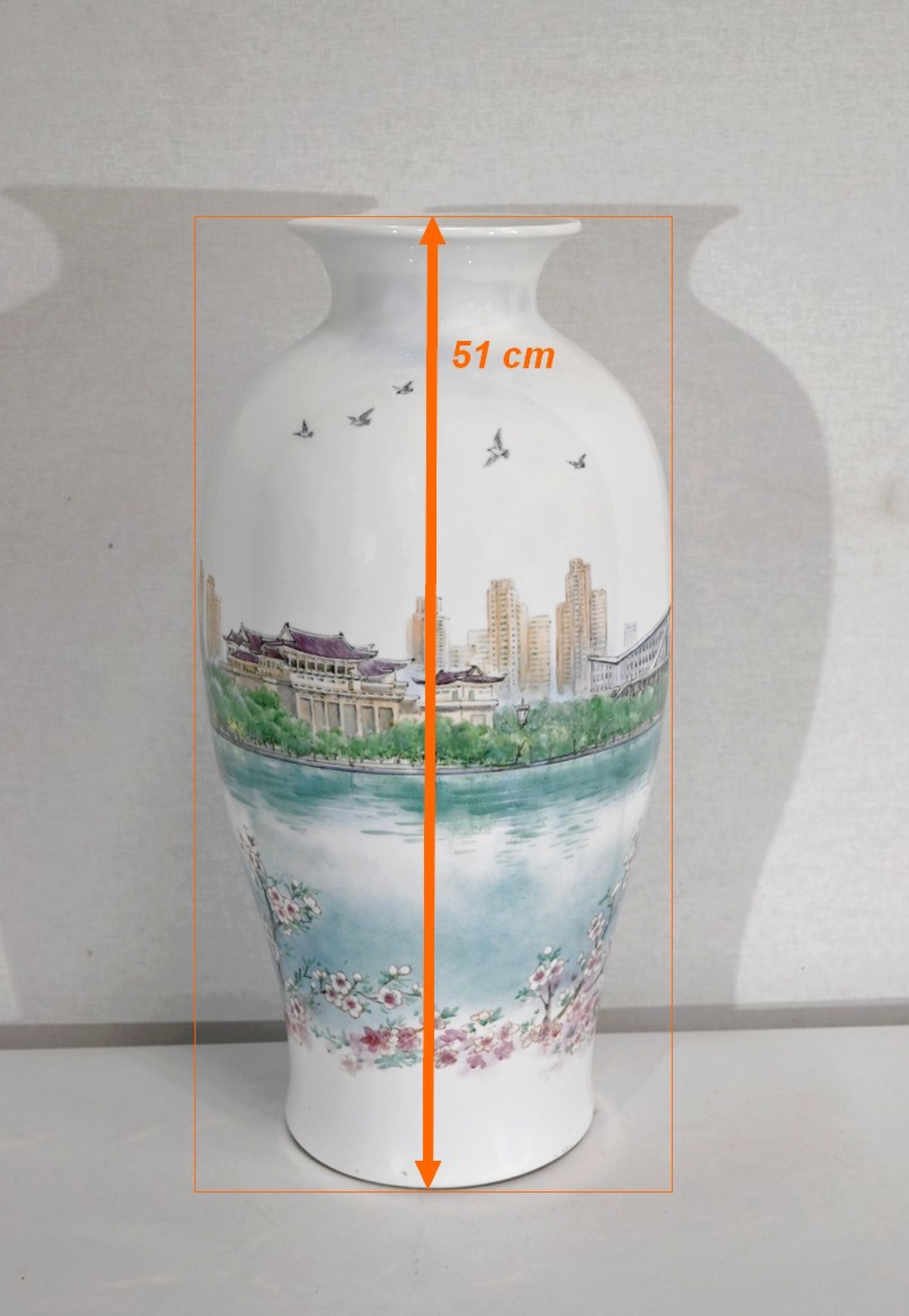 Vase en porcelaine du Japon - XXe