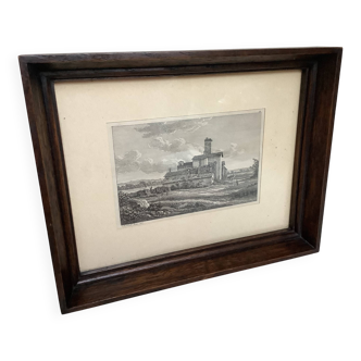 The great farm of Roma 1810 by Reinhart