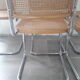 Série de 5 chaises cesca B32 Marcel Breuer