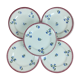 5 dessert plates Sarreguemines