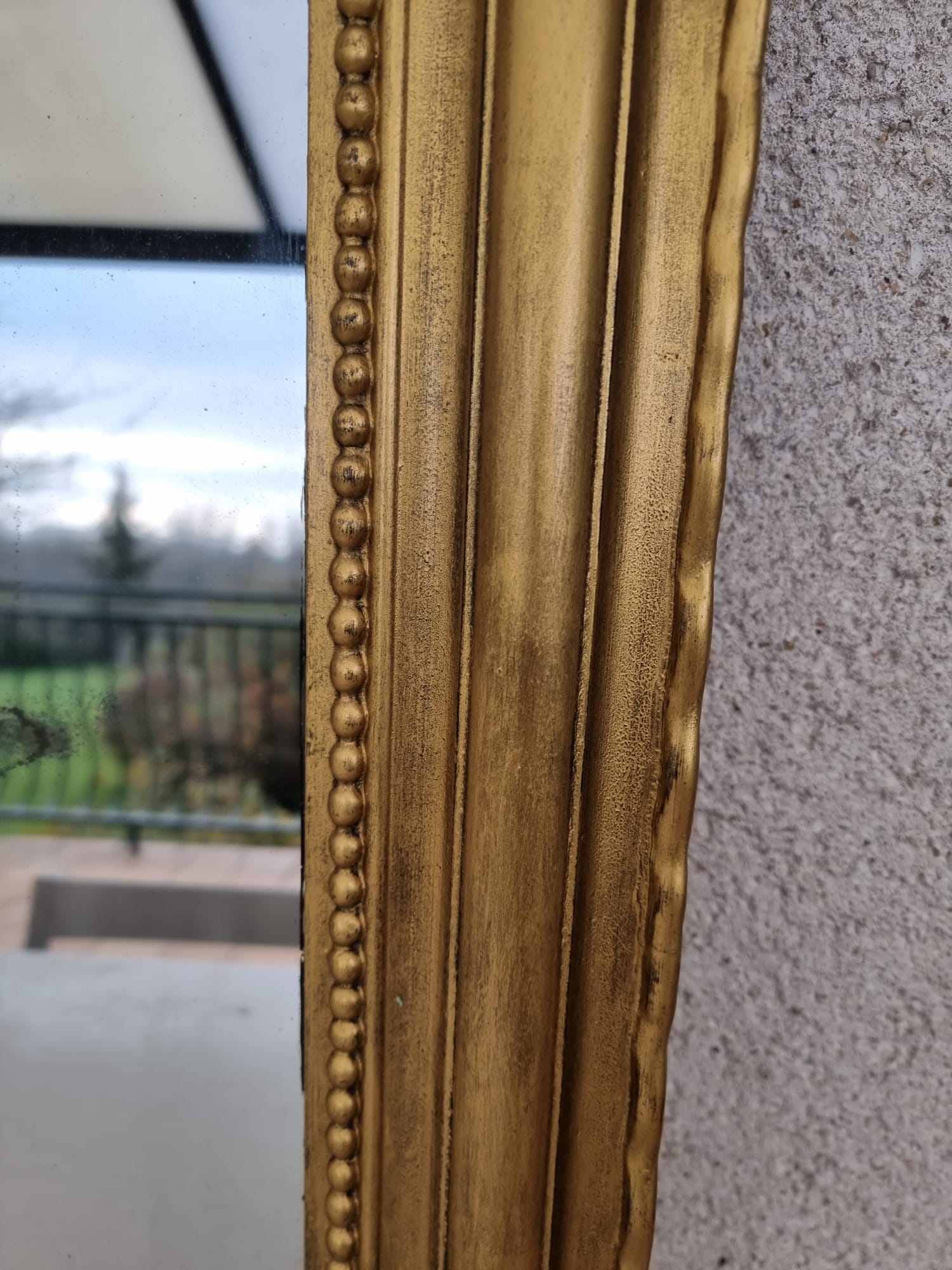 Old mirror of the Louis Philippe style 78x102cm