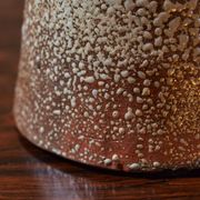 Vase diabolo brutaliste de Joël Baudoin, années 60