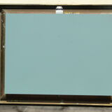 Vintage brass mirror 1970 France