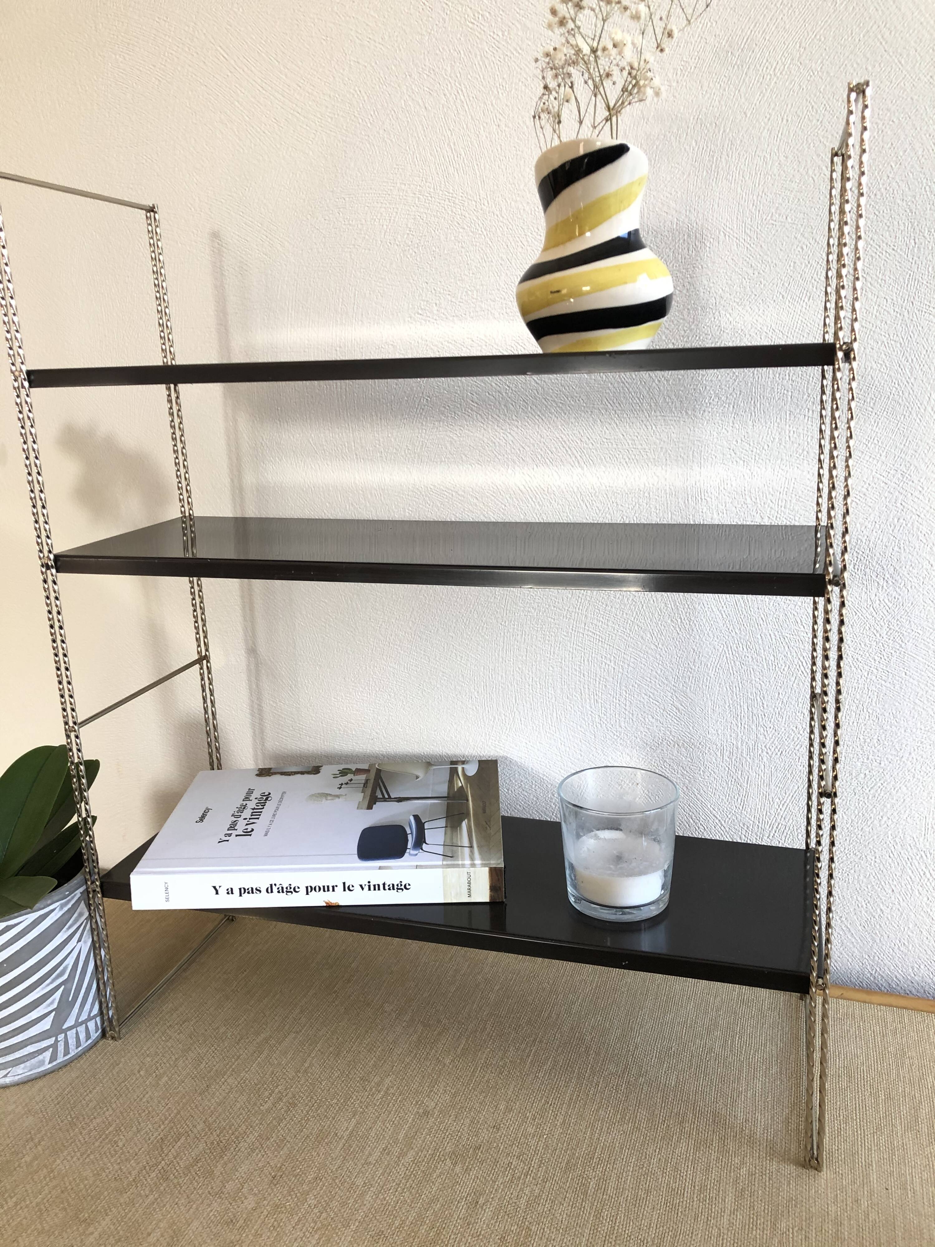 String shelf creation mofp gold and black