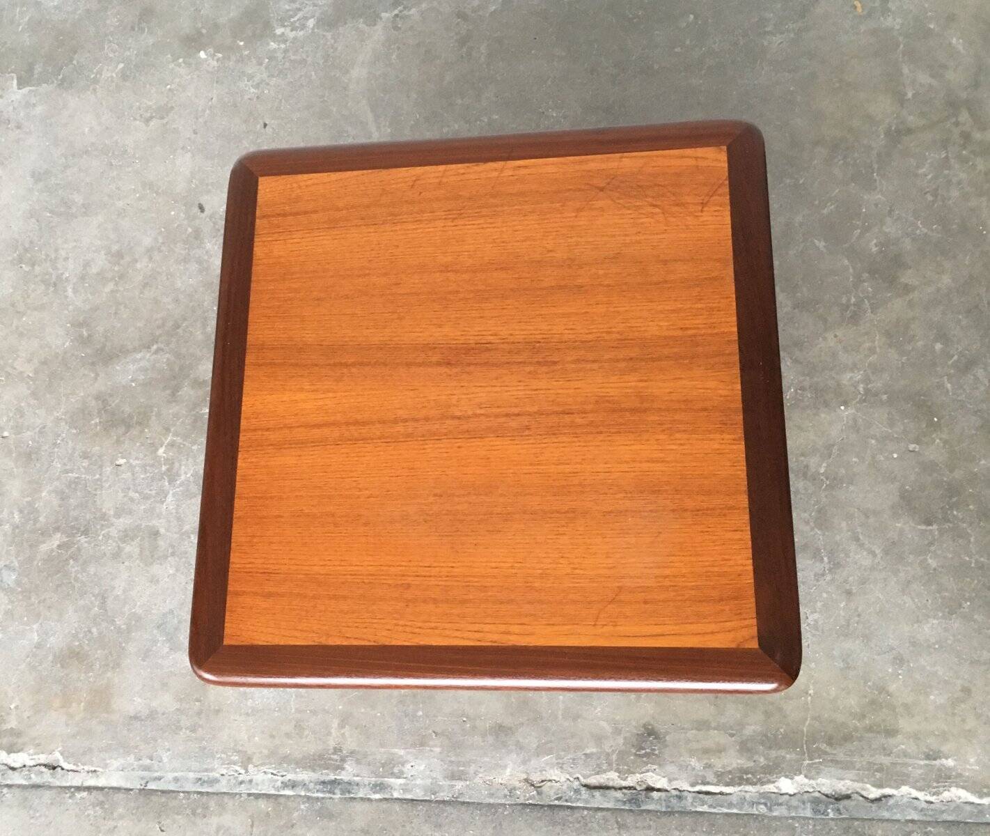 Vintage Swedish teak coffee table from the mid-century by HMB Möbler.