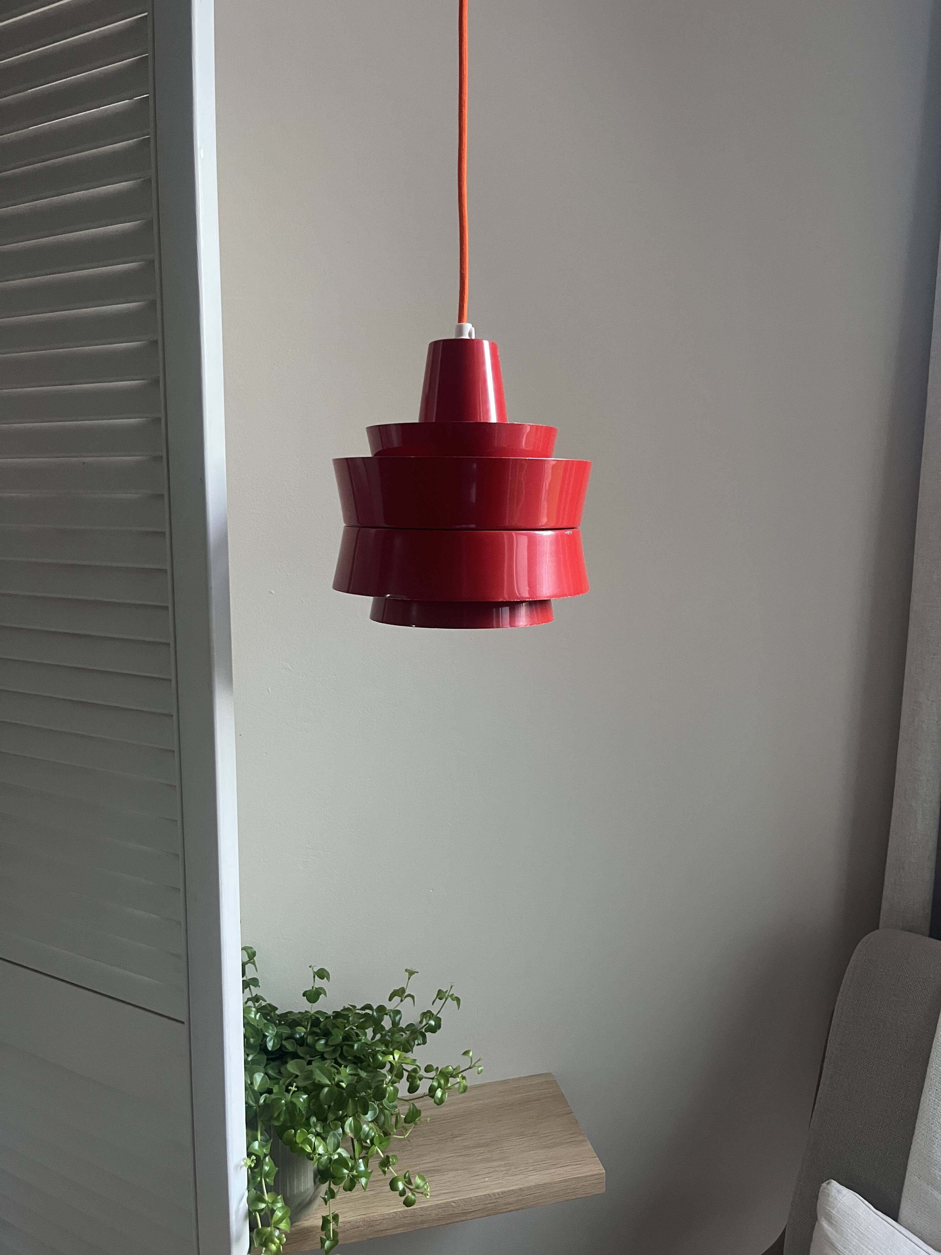 Vintage Trava pendant - Carl Thore - Granhaga - Swedish design lamp