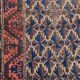 Antique Baloch carpet 126x71cm
