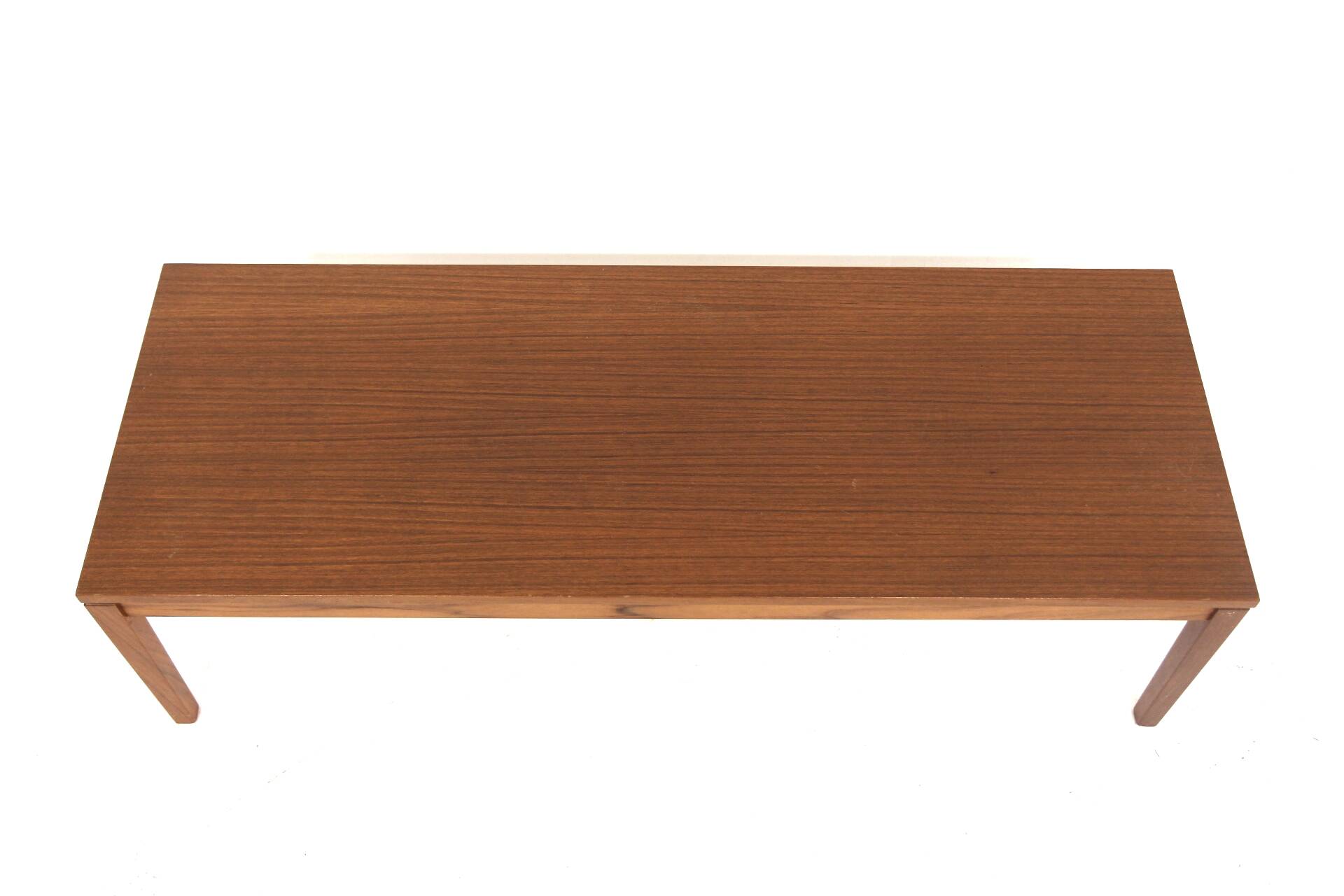 Minimalist teak bench, Sweden, 1960s