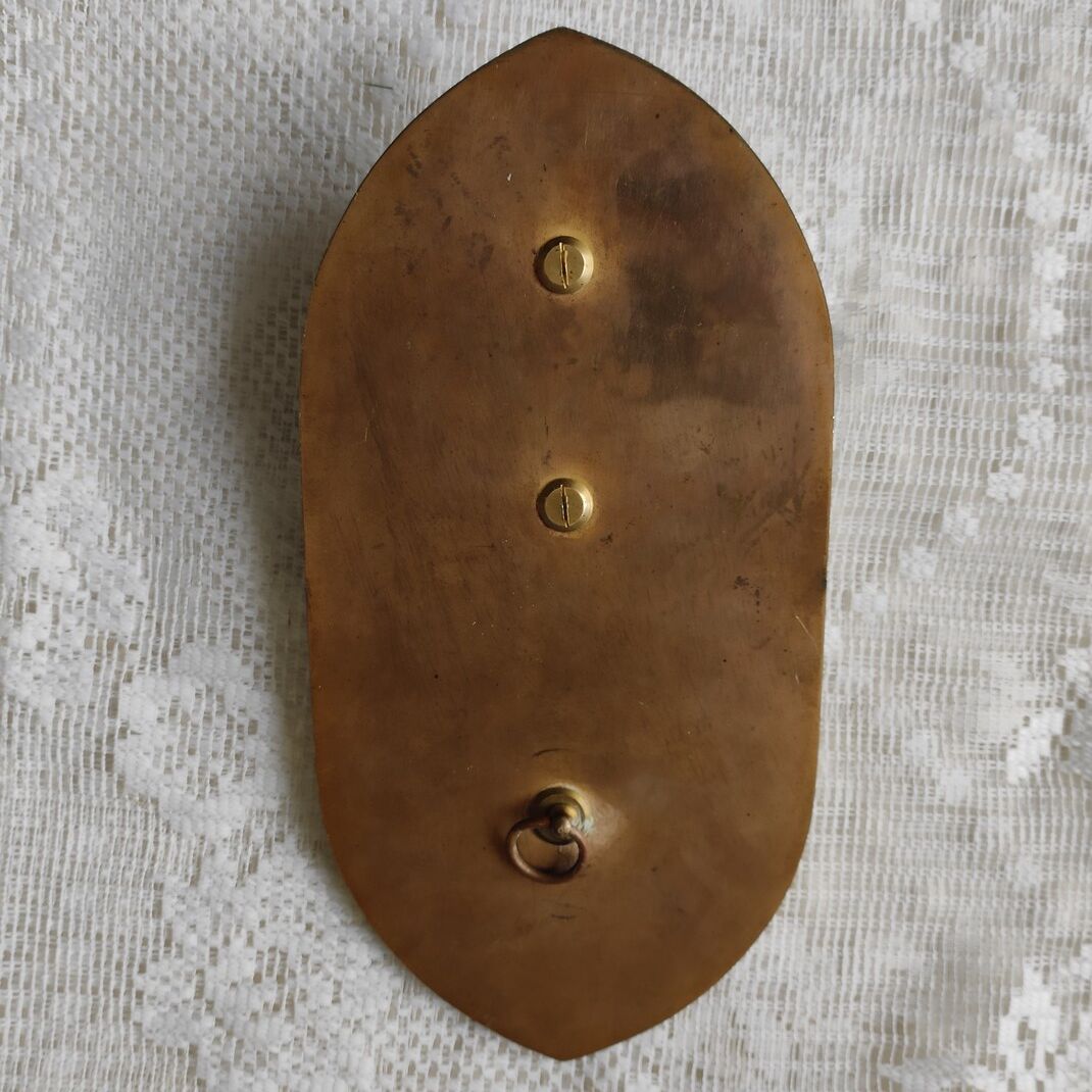 Green onyx wall stoup