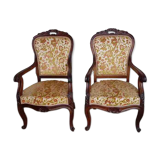 Pair of armchairs